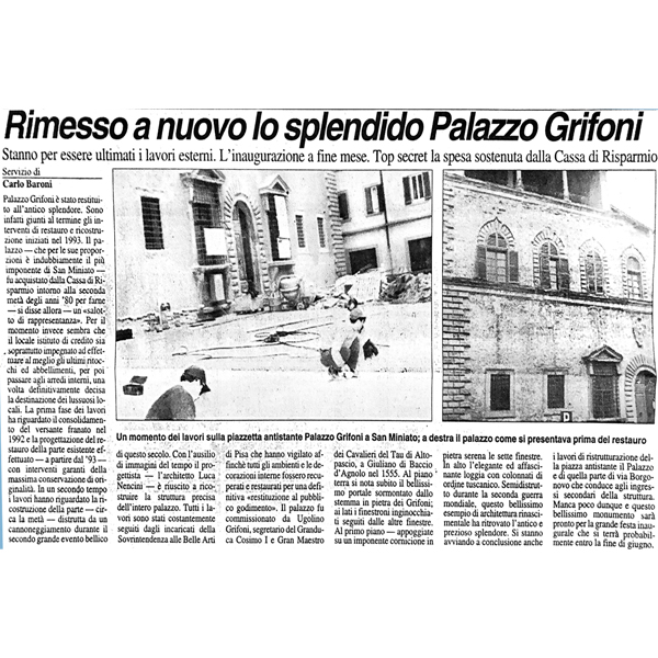 Grifoni Palace